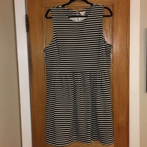 J. Crew Factory striped dress XXL
